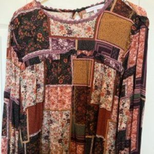 Patchwork blouse